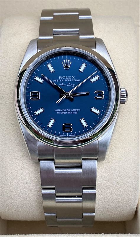 rolex air king 11420|rolex air king price chart.